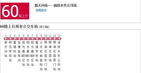 大庆公交60路