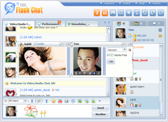 123flashchat