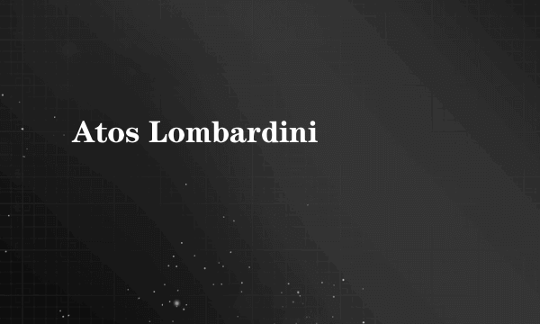 Atos Lombardini