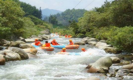 和平热水漂流