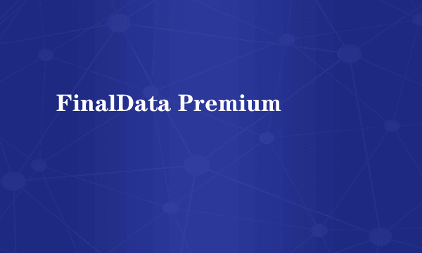 FinalData Premium