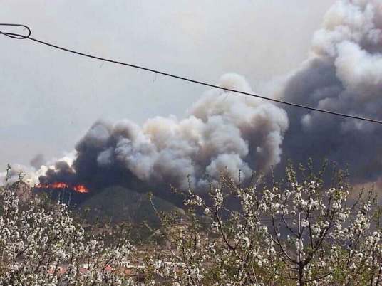 4·5青岛崂山大火事件