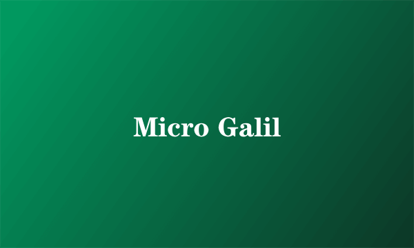 Micro Galil