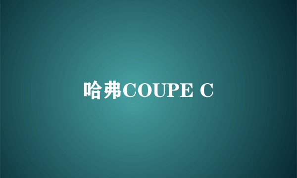 哈弗COUPE C