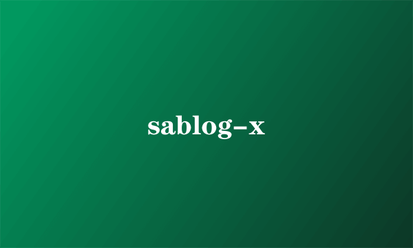 sablog-x