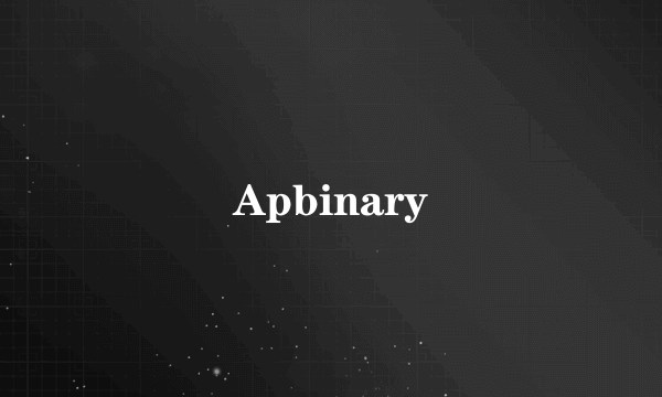 Apbinary