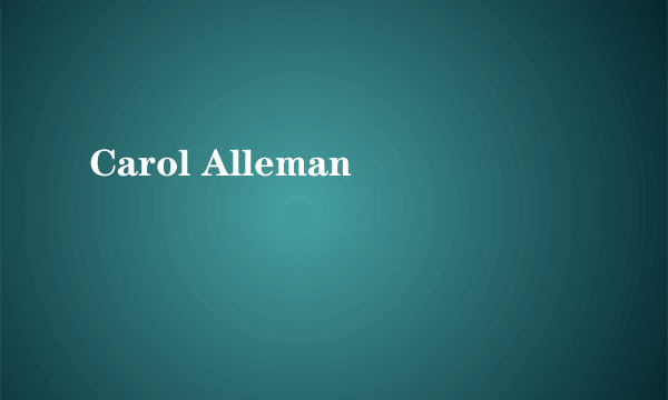 Carol Alleman