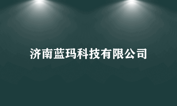 济南蓝玛科技有限公司