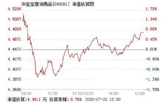 宝康消费品基金