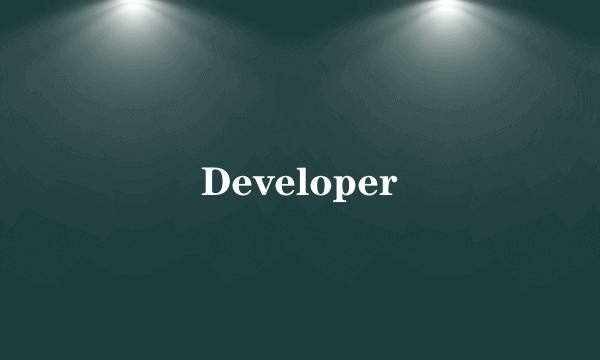 Developer