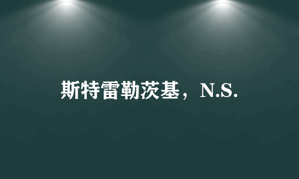 斯特雷勒茨基，N.S.