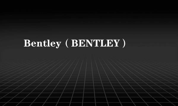 Bentley（BENTLEY）