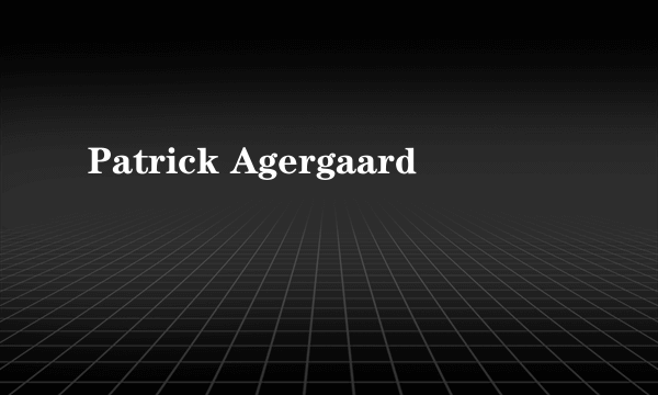 Patrick Agergaard