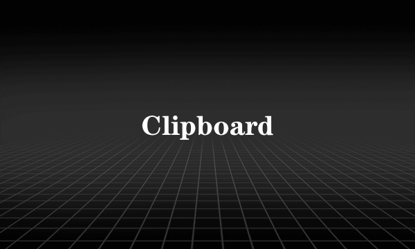 Clipboard