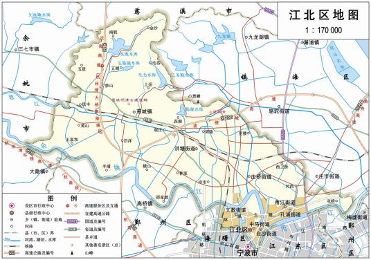 江北区（浙江省宁波市辖区）