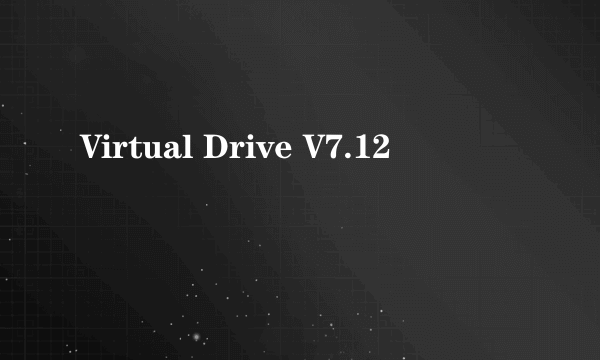 Virtual Drive V7.12