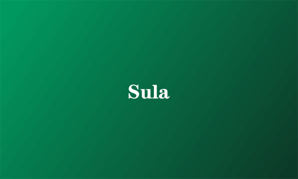 Sula