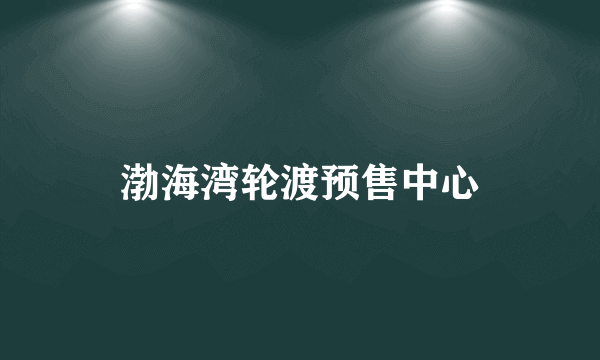 渤海湾轮渡预售中心