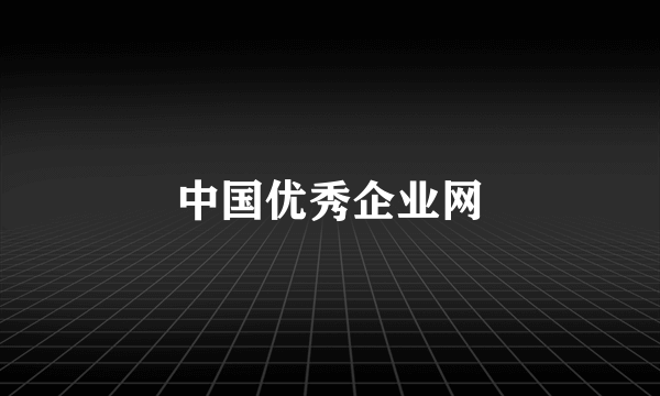 中国优秀企业网