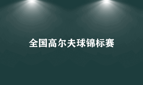 全国高尔夫球锦标赛