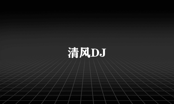 清风DJ