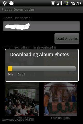 Picasa 网络相册下载