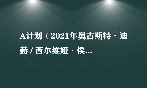 A计划（2021年奥古斯特·迪赫 / 西尔维娅·侯克斯主演的电影）