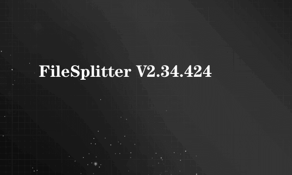 FileSplitter V2.34.424