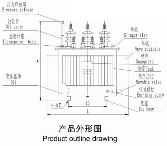 块状非晶合金平面变压器