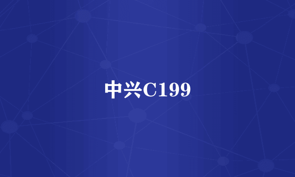 中兴C199