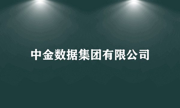 中金数据集团有限公司