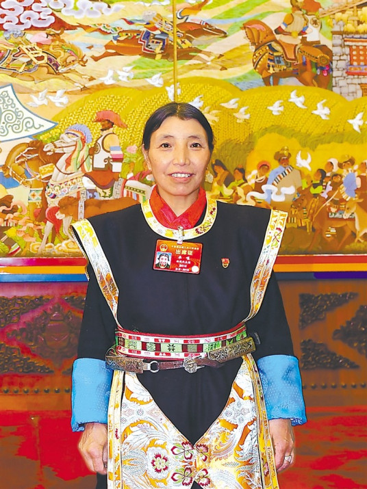 卓嘎（西藏自治区山南市隆子县玉麦乡玉麦村村民）