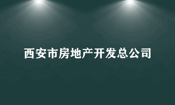 西安市房地产开发总公司