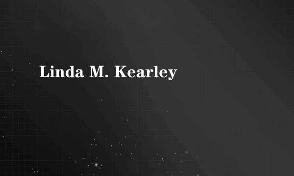 Linda M. Kearley