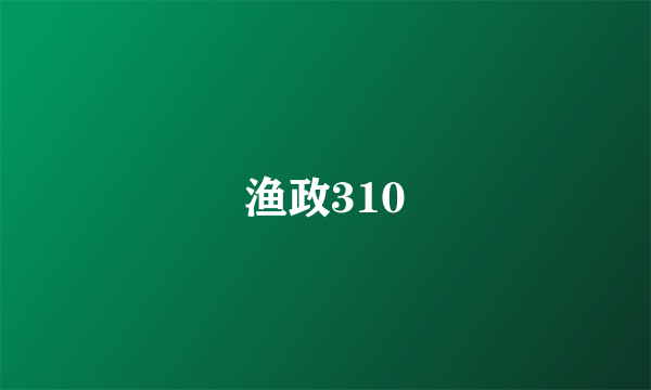 渔政310