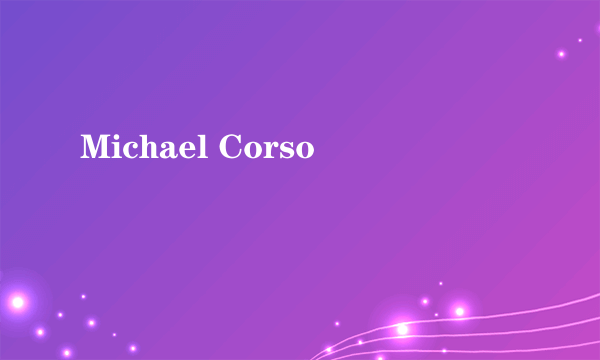 Michael Corso