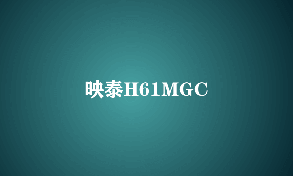 映泰H61MGC