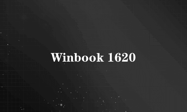 Winbook 1620