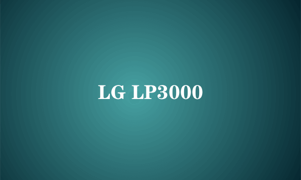 LG LP3000