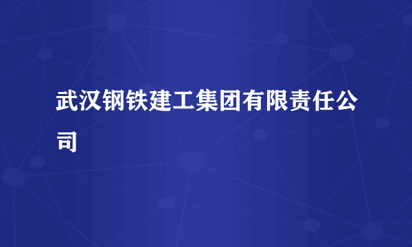 武汉钢铁建工集团有限责任公司