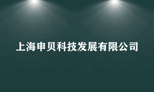 上海申贝科技发展有限公司