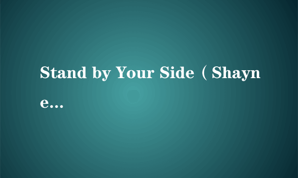 Stand by Your Side（Shayne Ward演唱歌曲）