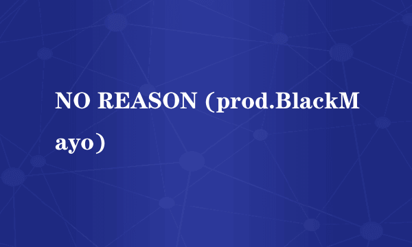 NO REASON (prod.BlackMayo)