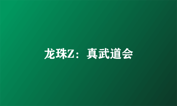 龙珠Z：真武道会