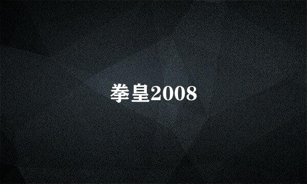 拳皇2008