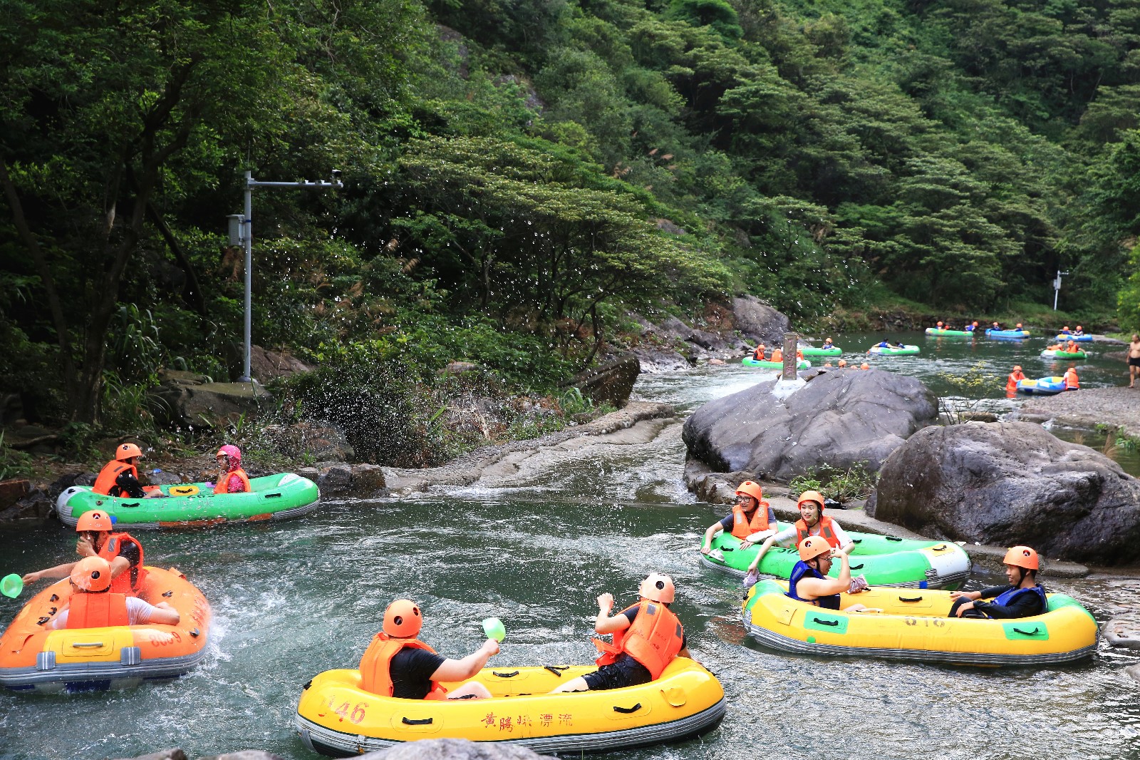 黄腾峡漂流有谁去过吗？求介绍