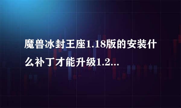 魔兽冰封王座1.18版的安装什么补丁才能升级1.20版的？