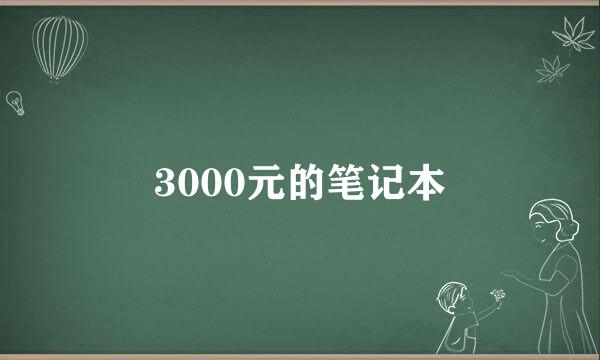 3000元的笔记本