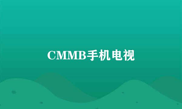 CMMB手机电视