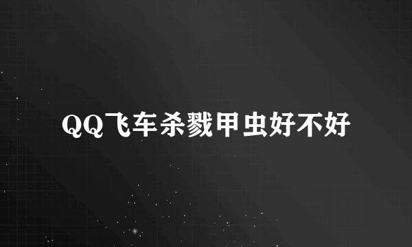 QQ飞车杀戮甲虫好不好